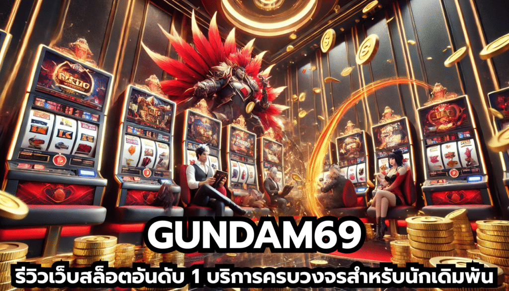 GUNDAM69 รีวิวเว็บสล็อตอันดับ 1 บริการครบวงจรสำหรับนักเดิมพัน