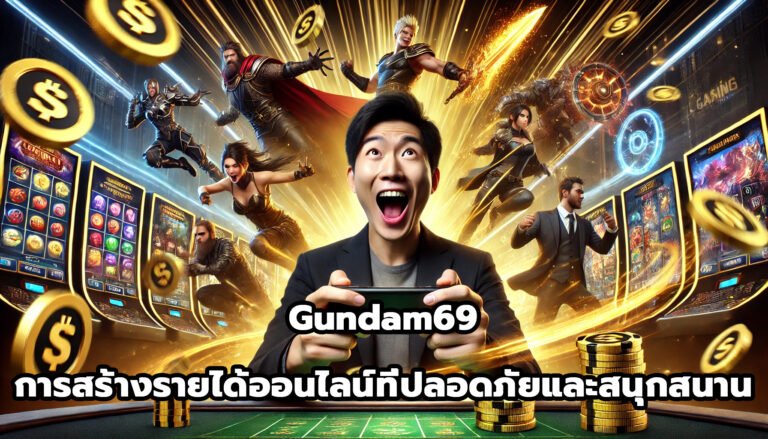 Gundam69 การสร้างรายได้ออนไลน์ที่ปลอดภัยและสนุกสนาน-11